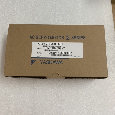 Yaskawa SGMAV-04ADA61 AC SERVO MOTOR 3 PHASE 400W 200V 2.6A NEW