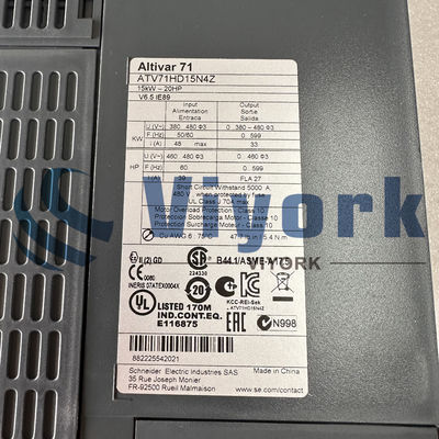 Schneider ATV71HD15N4Z SPEEDDRIVE 20HP 460V ATV71LED KEYPAD NEW